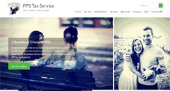 Desktop Screenshot of ppstaxservice.com